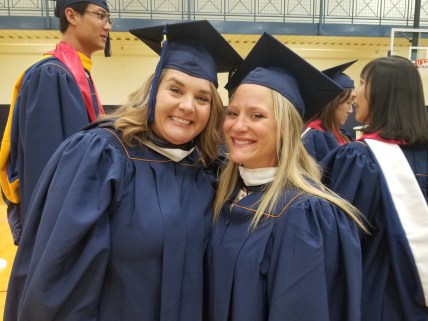 Sarah and Melissa Graduation